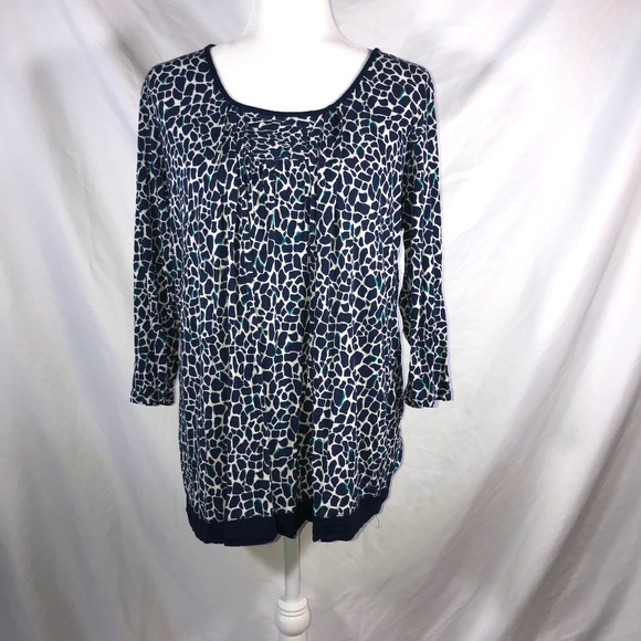 Ellen Tracey 3/4 Sleeve Casual/Lounge Wear Top - Picture 1 of 4